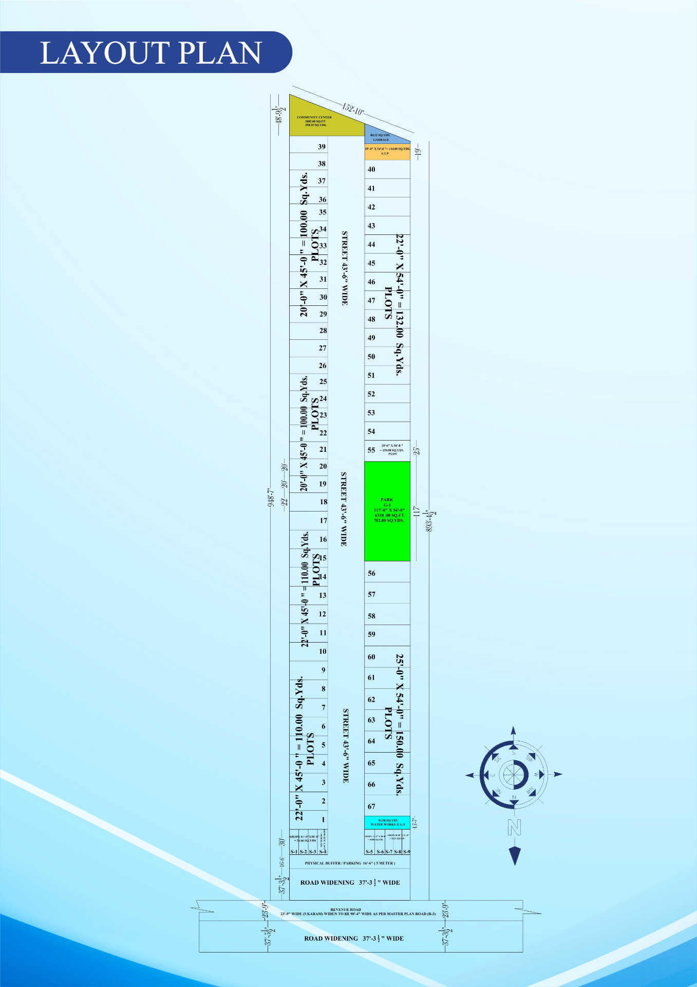 DV Dream City layout plan